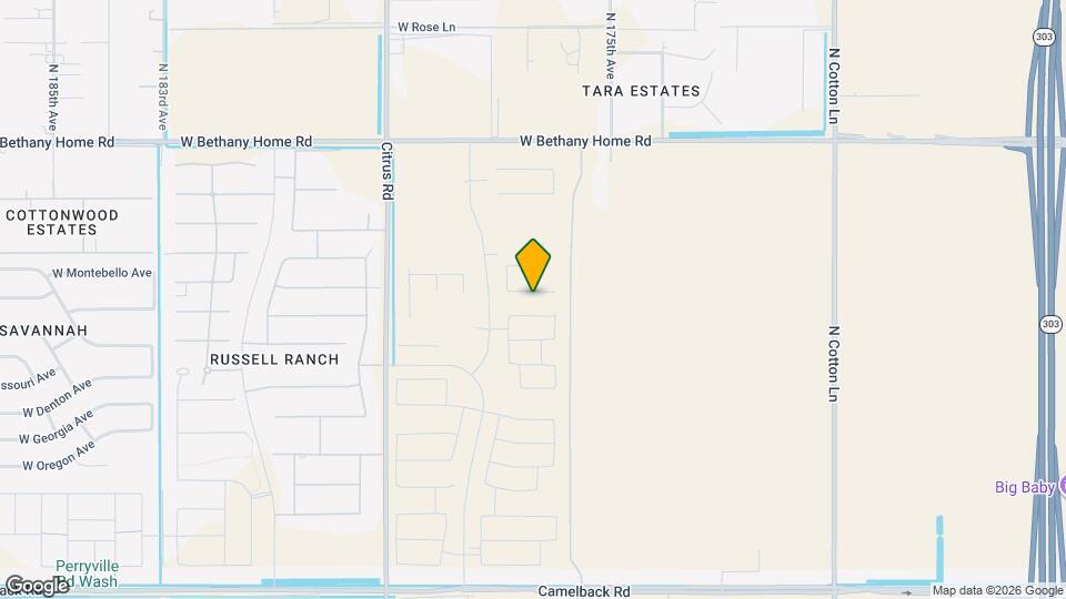 17615 W San Juan Ave Map and Location Details