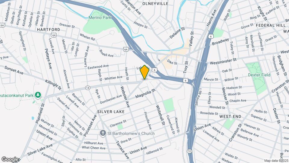 280 Plainfield St Map and Location Details