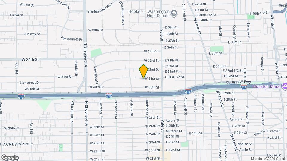 307 W 31st St Map and Location Details