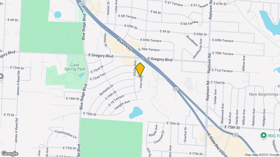 7306 Elm Ave Map and Location Details