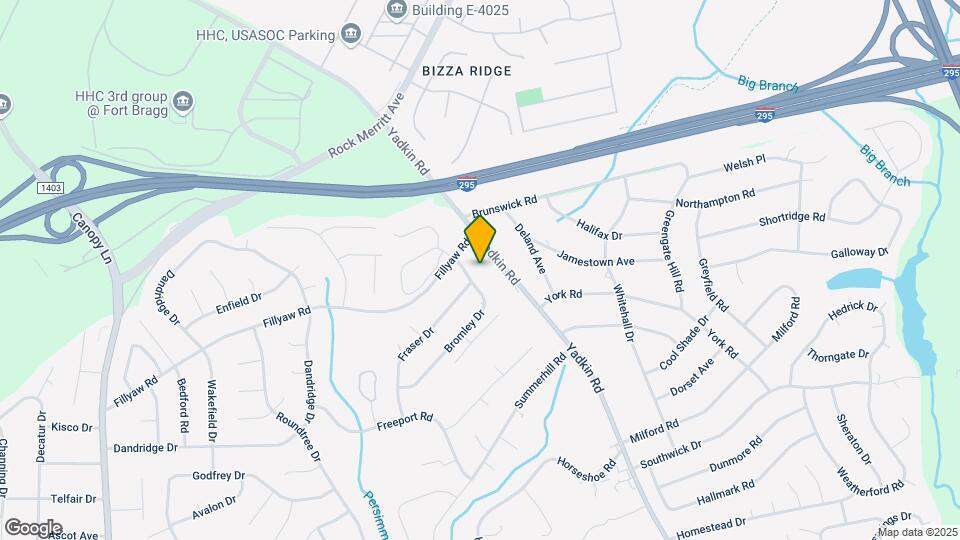 6473 Yadkin Rd Map and Location Details