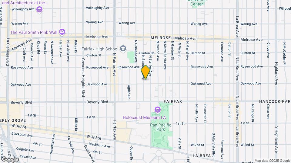 408 N Spaulding Ave Mapa y Detalles de la Ubicación