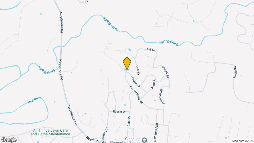 1098 Winesap Rd Map and Location Details