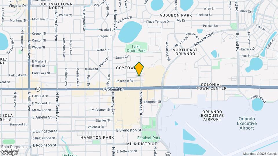 2700 Homer Cir Map and Location Details