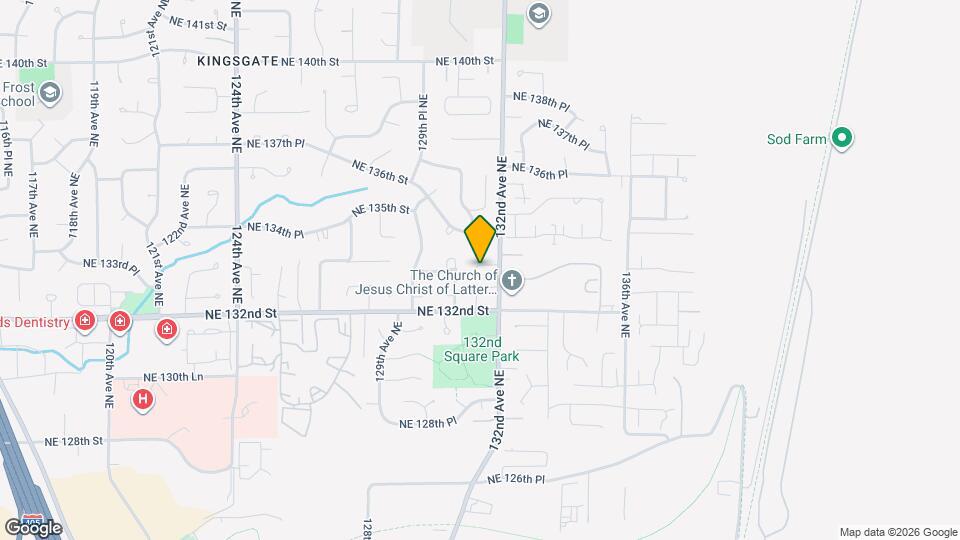 13113 NE 133rd Ct Map and Location Details