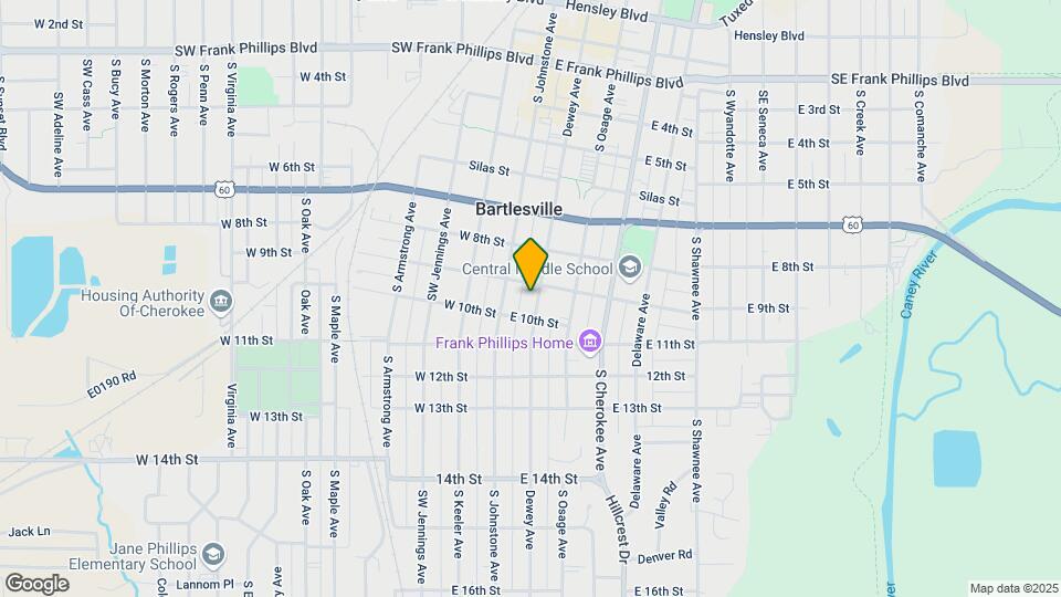 911 S Dewey Ave, Unit drr apartment Map and Location Details