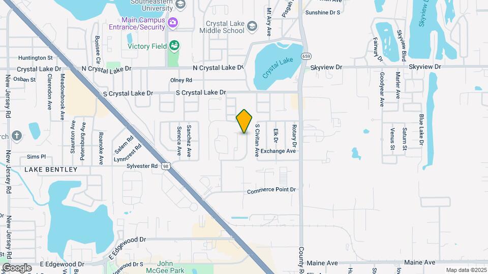 1793 Crystal Grove Dr Map and Location Details