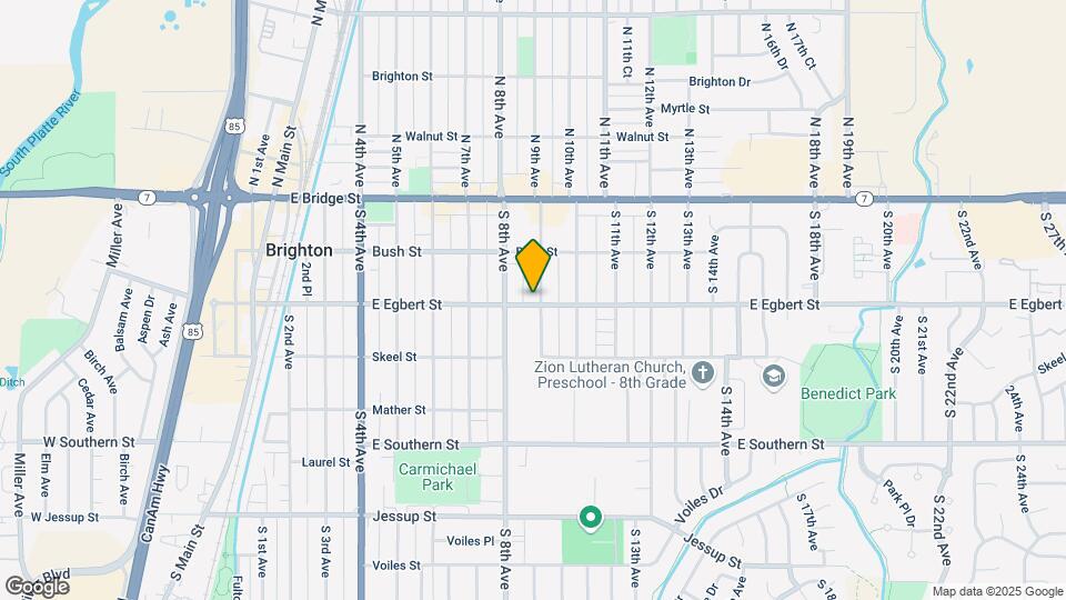 851-891 E Egbert St Map and Location Details