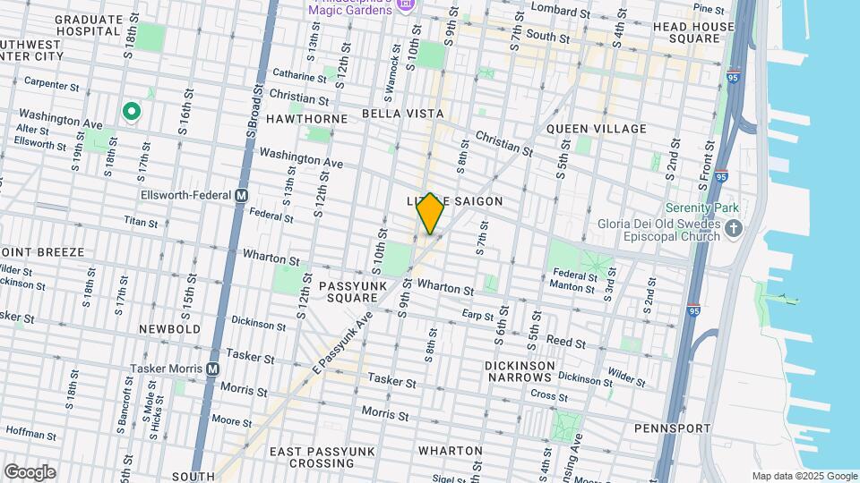 1156 E Passyunk Ave Map and Location Details