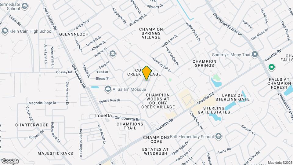 9310 Wandsworth Dr Map and Location Details