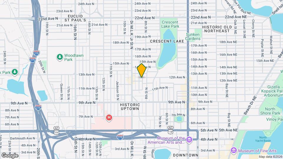 833 12th Ave N Map and Location Details