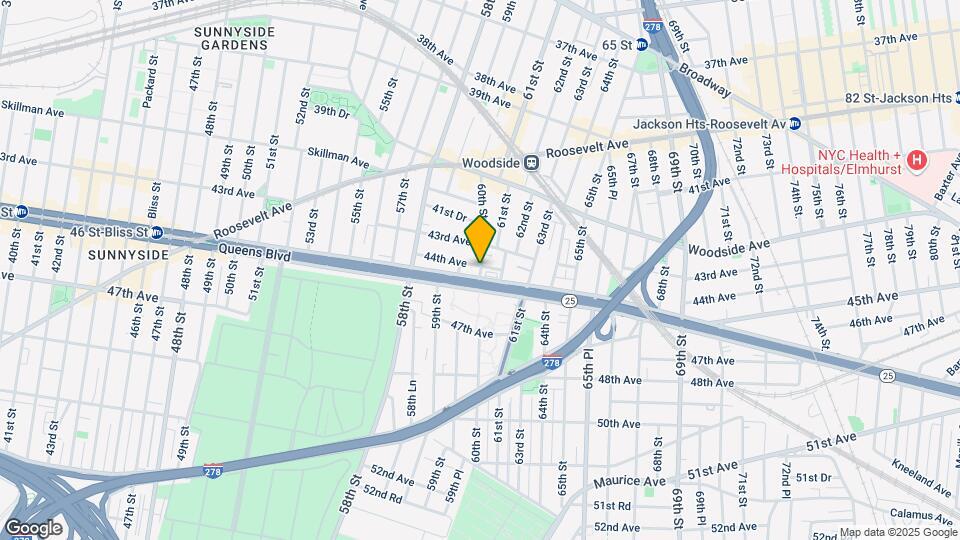 58-12 Queens Blvd-Unit -4K Map and Location Details