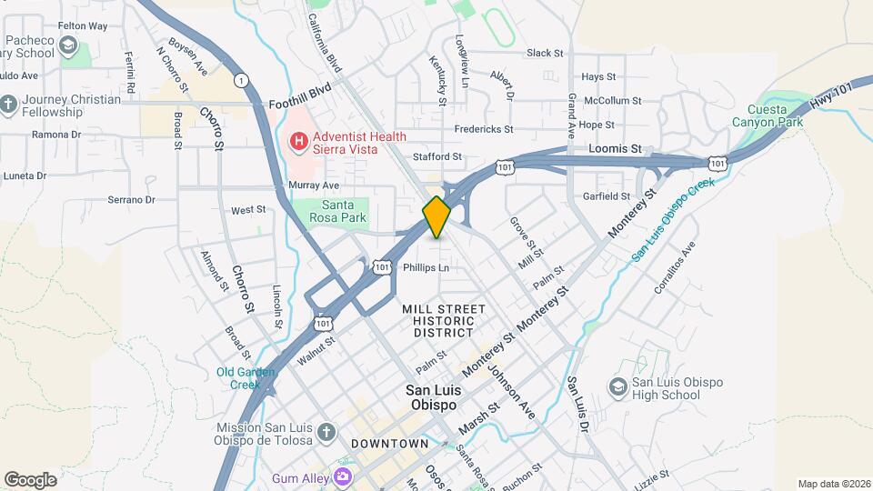 639 Johnson Ave Map and Location Details