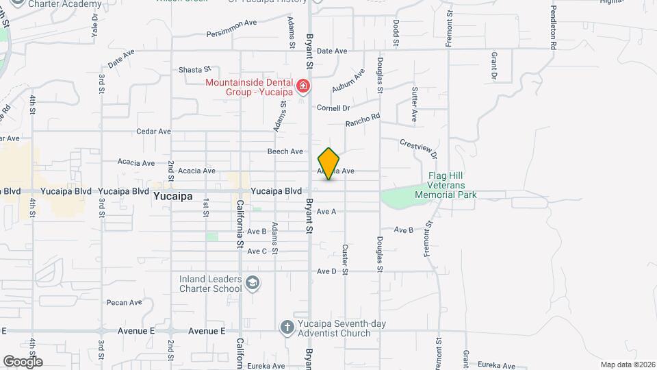 35352 Yucaipa Blvd Map and Location Details