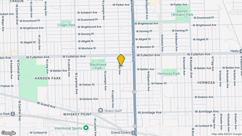 4852-4854 W Belden Ave Map and Location Details