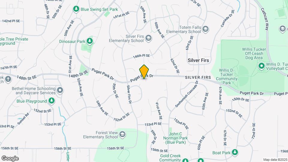 14820 59th Ave SE Map and Location Details
