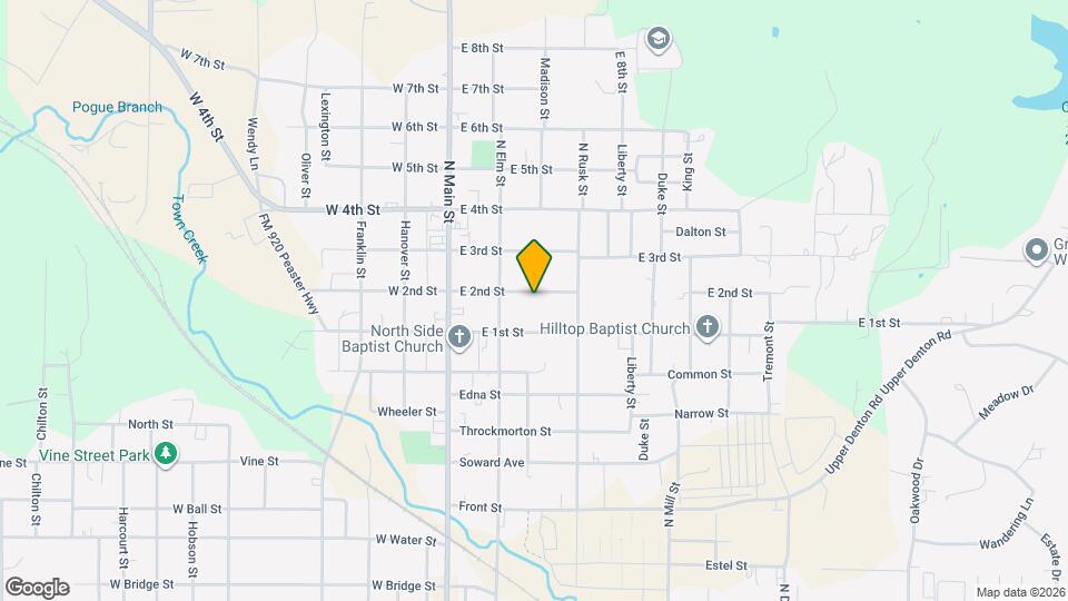 216 E 2nd St Map and Location Details