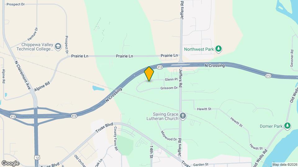 1339 Glenn Pl Map and Location Details