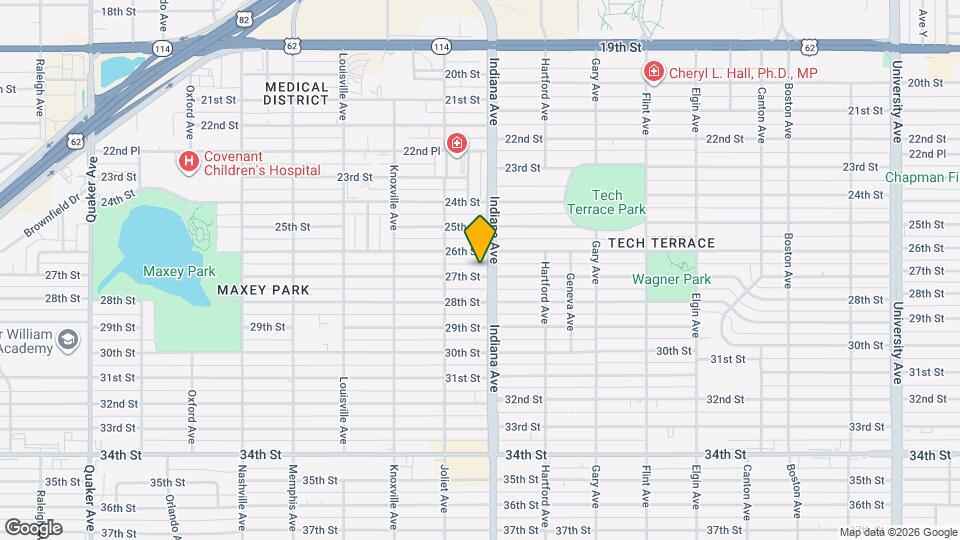3406 27th St Map and Location Details