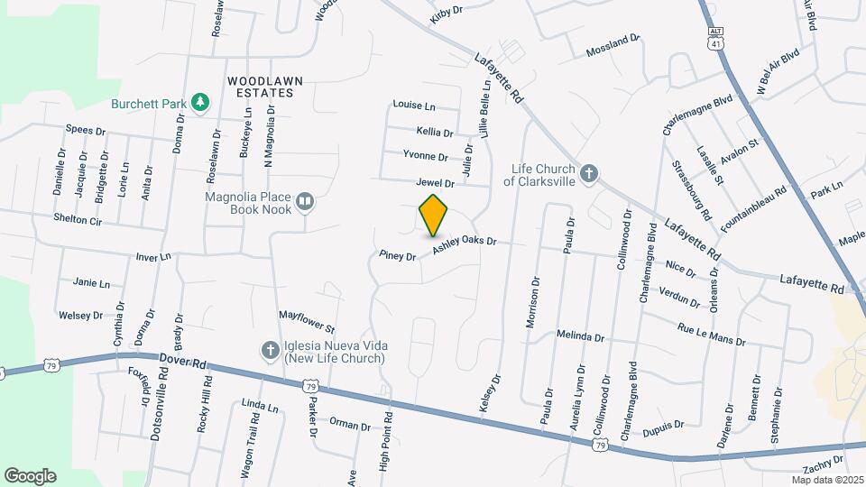 635 Ashley Oaks Dr Map and Location Details
