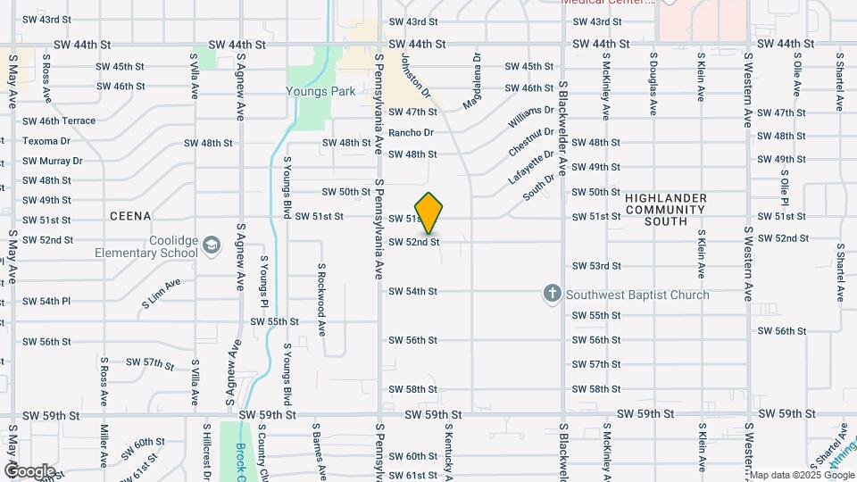 1536 SW 52nd St Map and Location Details