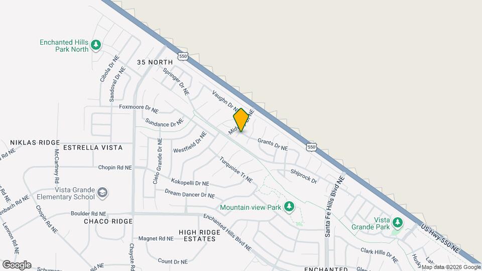 5208 Clovis Ct NE Mapa y Detalles de la Ubicación