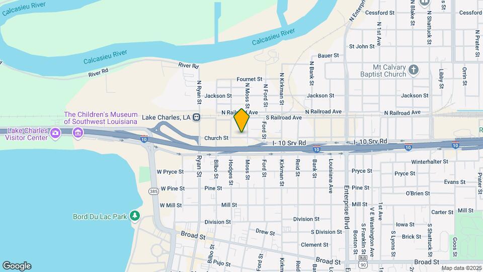 515 Church St, Unit B Map and Location Details