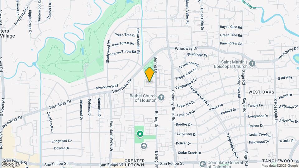 728 Bering Dr Map and Location Details