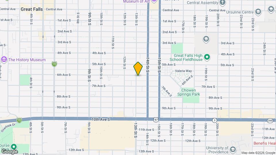 1300 6th Ave S Map and Location Details