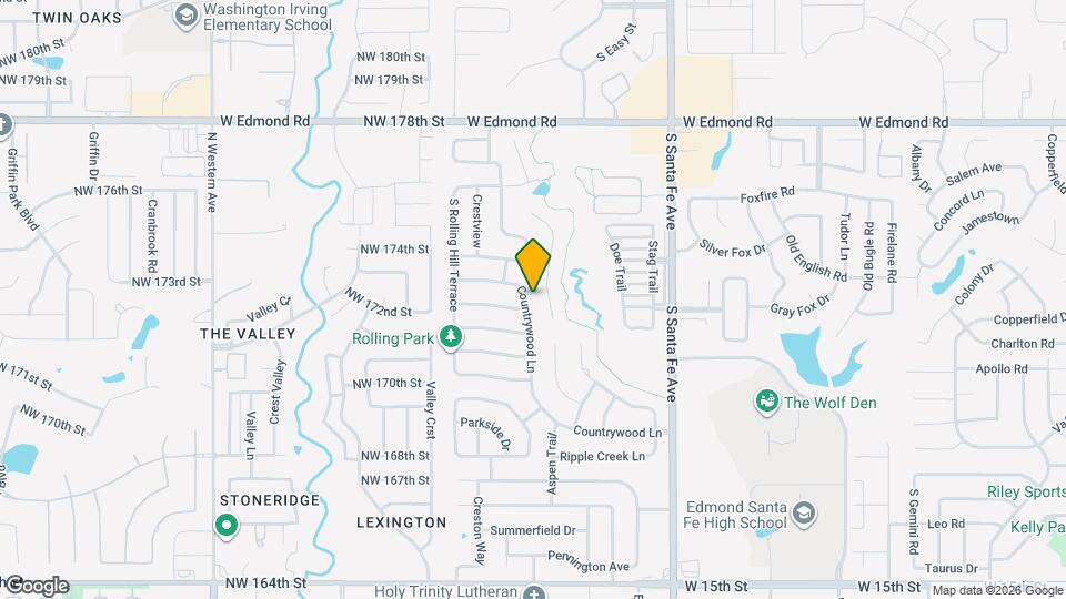 812 Countrywood Ln Map and Location Details