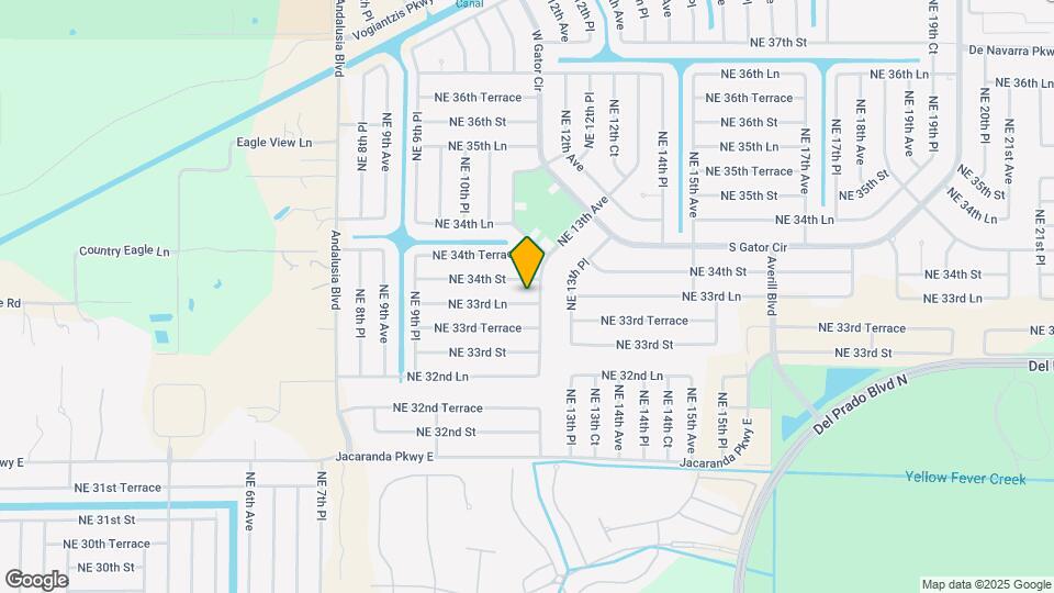1125 NE 33rd Ln Map and Location Details