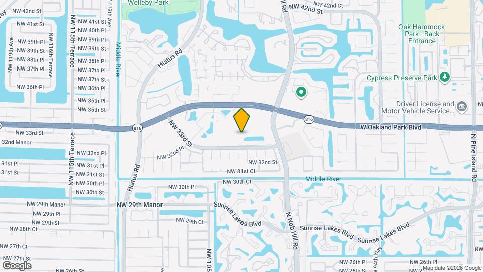 3344 NW 103rd Ave Map and Location Details