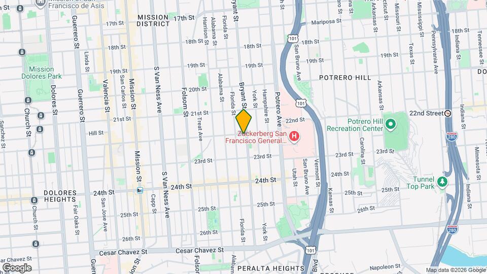2753 22nd St Map and Location Details