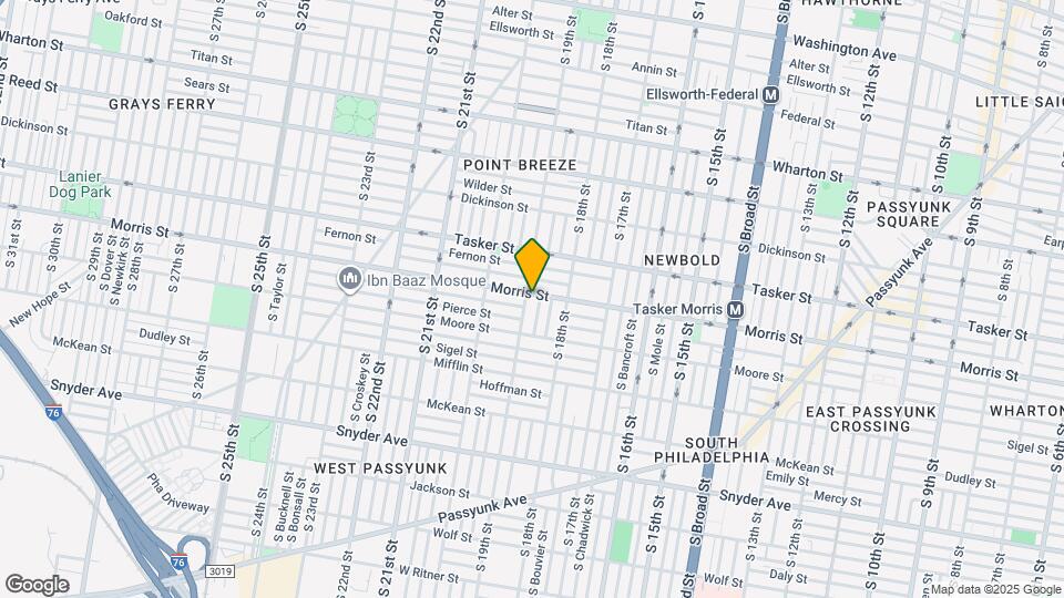 1703 S 19th St Map and Location Details