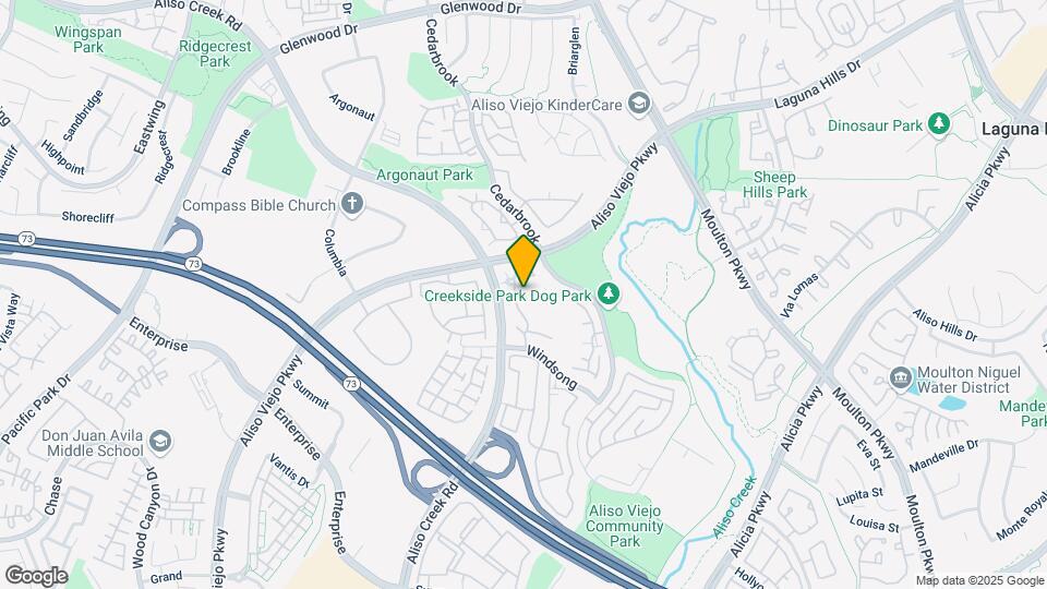 Aliso Town Center Apartment Homes Map and Location Details