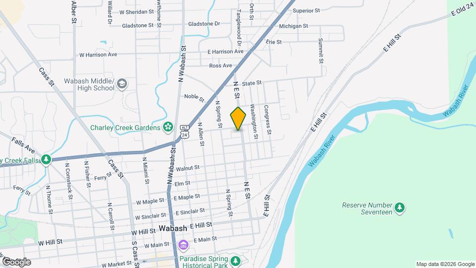 300 Oak Dr Map and Location Details