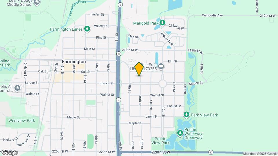 408 10th St Map and Location Details
