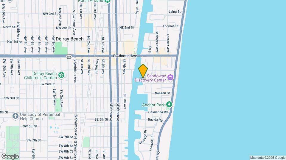 Seagate Yacht Club Map and Location Details