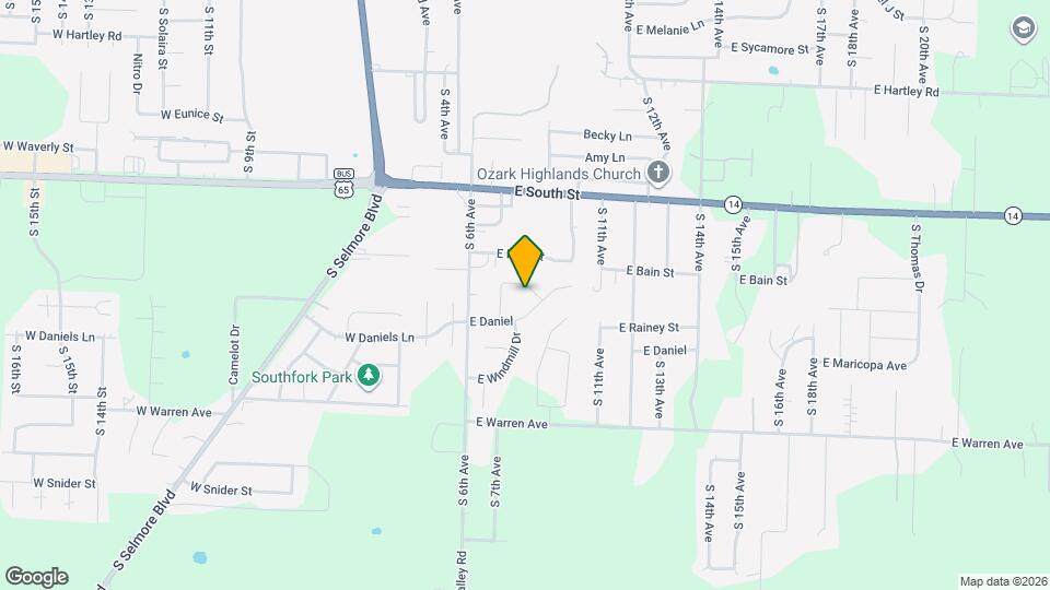 820 E Watermill Cir Map and Location Details