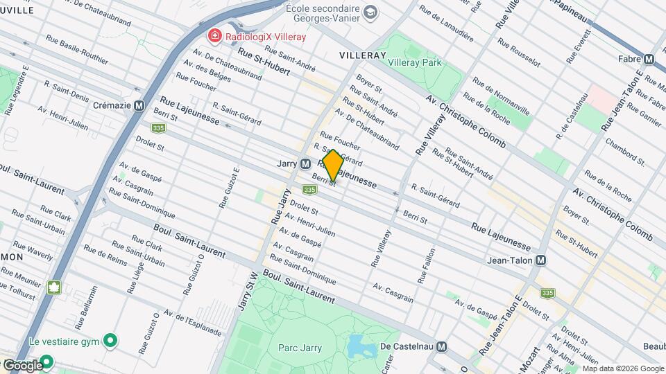 7946 Berri Rue Map and Location Details