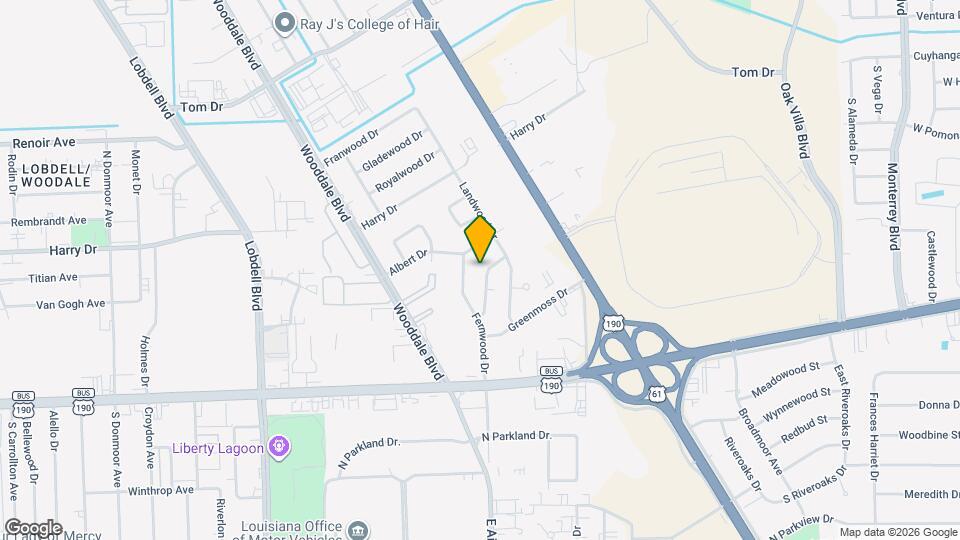 535 Thornwood Dr Map and Location Details