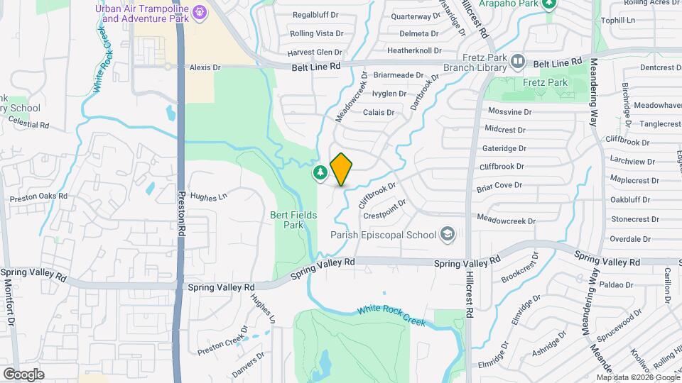 6544 Valleybrook Dr Map and Location Details