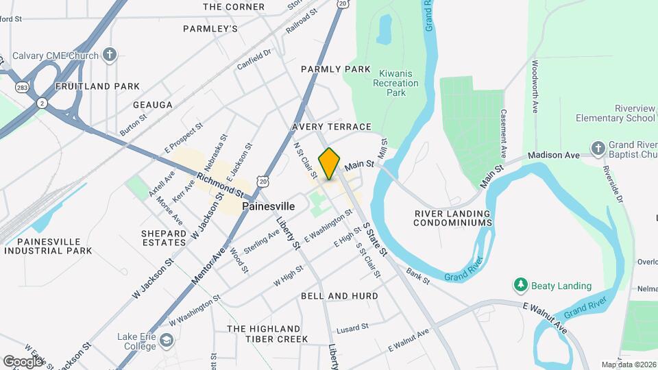 154 Main St Map and Location Details