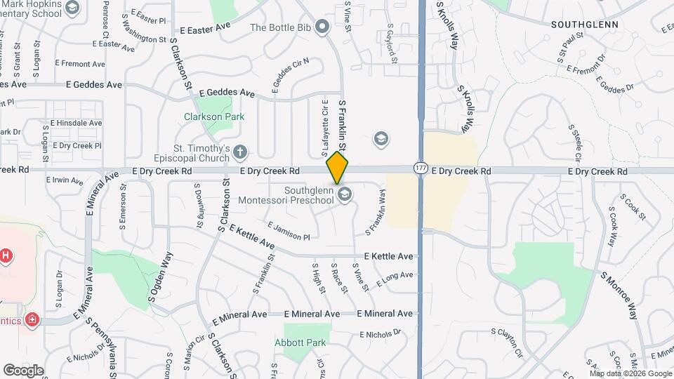 7531 S Franklin St Map and Location Details