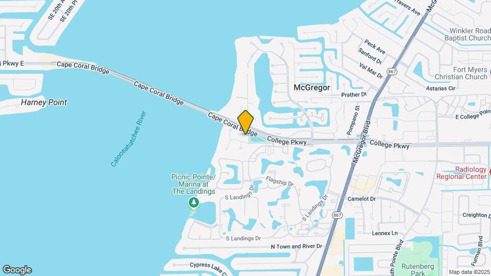 10020 Magnolia Pointe Ct Map and Location Details