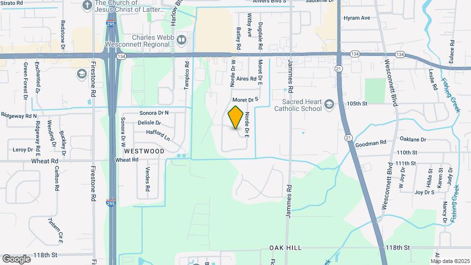 6554 Albicore Rd Map and Location Details