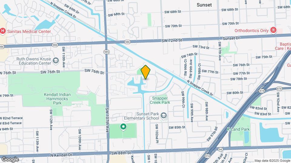 7760 SW 103rd Pl Map and Location Details