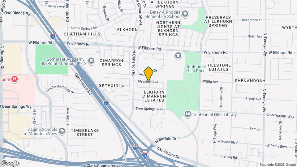 7901 Odysseus Ave Map and Location Details