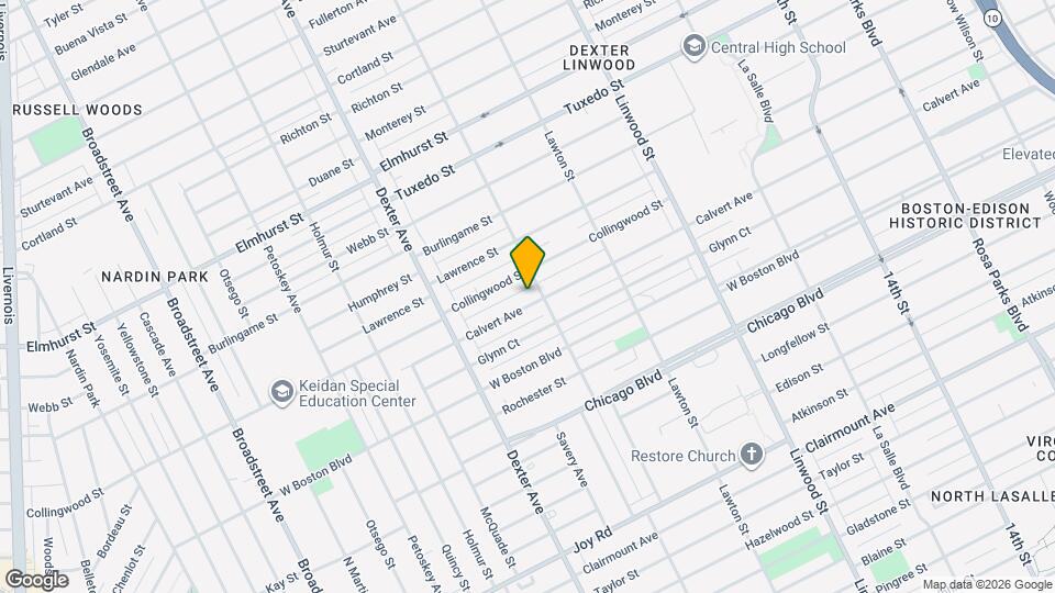 3226 Calvert Ave Mapa y Detalles de la Ubicación