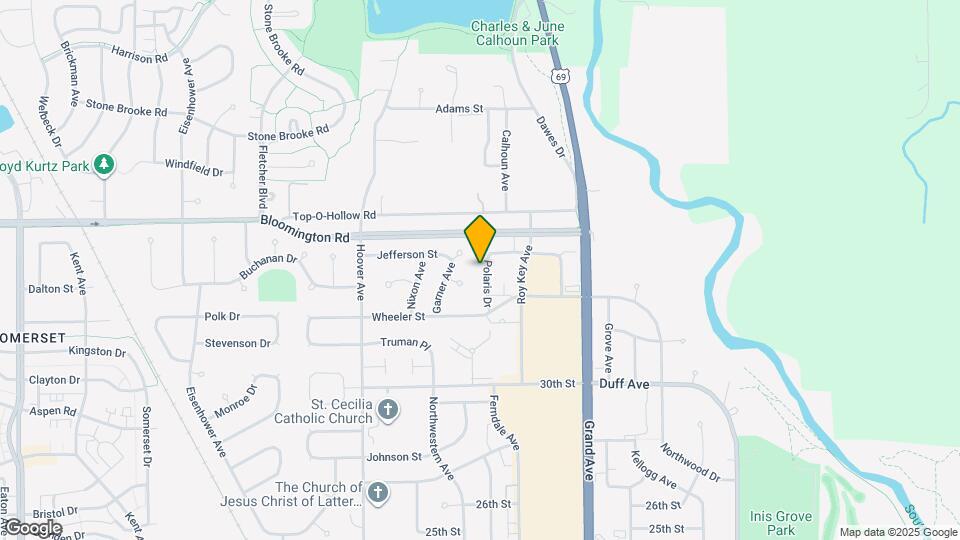 3309 Polaris Dr Map and Location Details